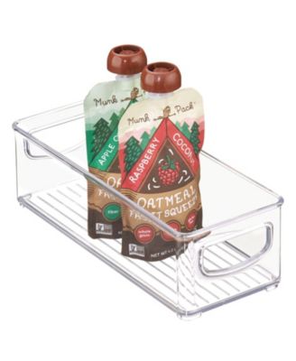 mDesign Plastic Stackable Kitchen Organizer Storage Bin - Macy's