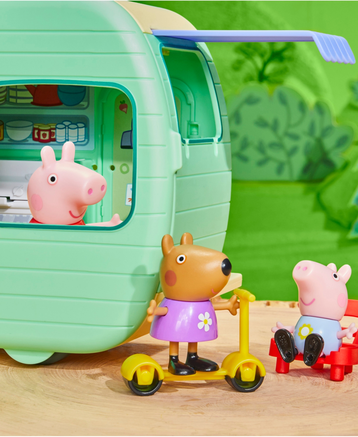 Peppa Pig Peppa's Caravan Playset In No Color