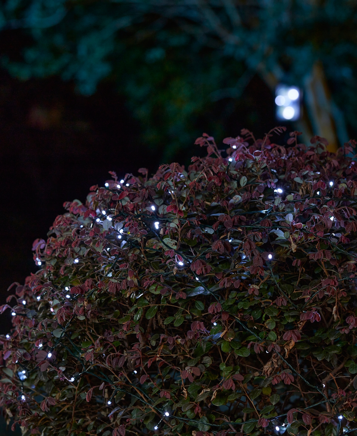 Glitzhome 72' Set Of 2 Solar String Light With 200 Led Lights In Black