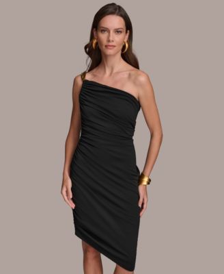Donna Karan New York Donna Karan Women's Ruched Midi Dress