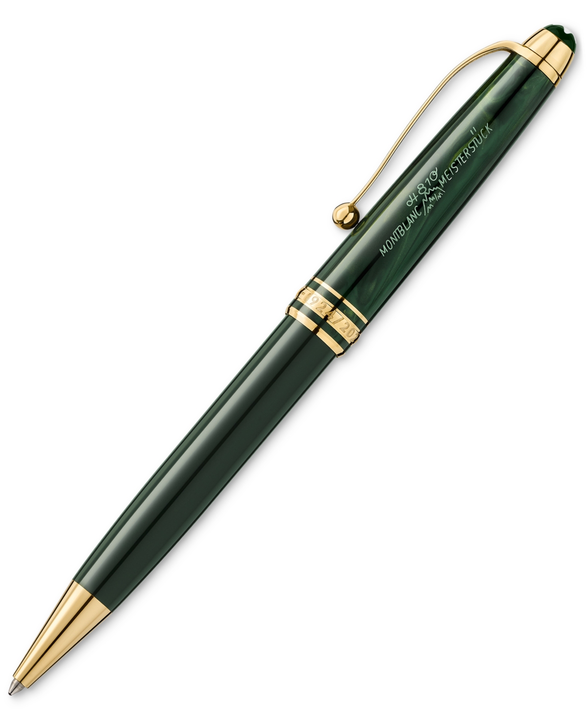 Montblanc Meisterstuck The Origin Ballpoint Pen In Green