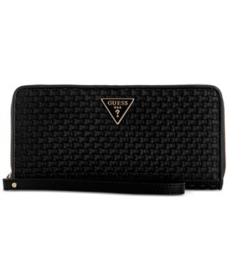 GUESS - Etel Woven Zip Around Wallet