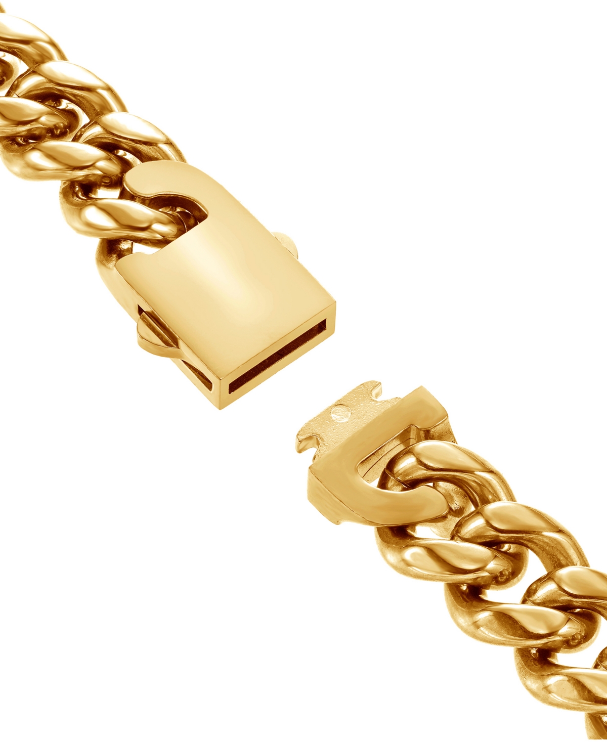 Blackjack Men's Cubic Zirconia Mariner & Curb Link 24