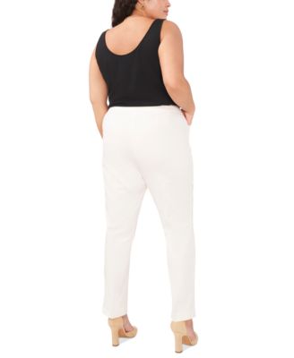 Plus Size Slim-Leg Pants