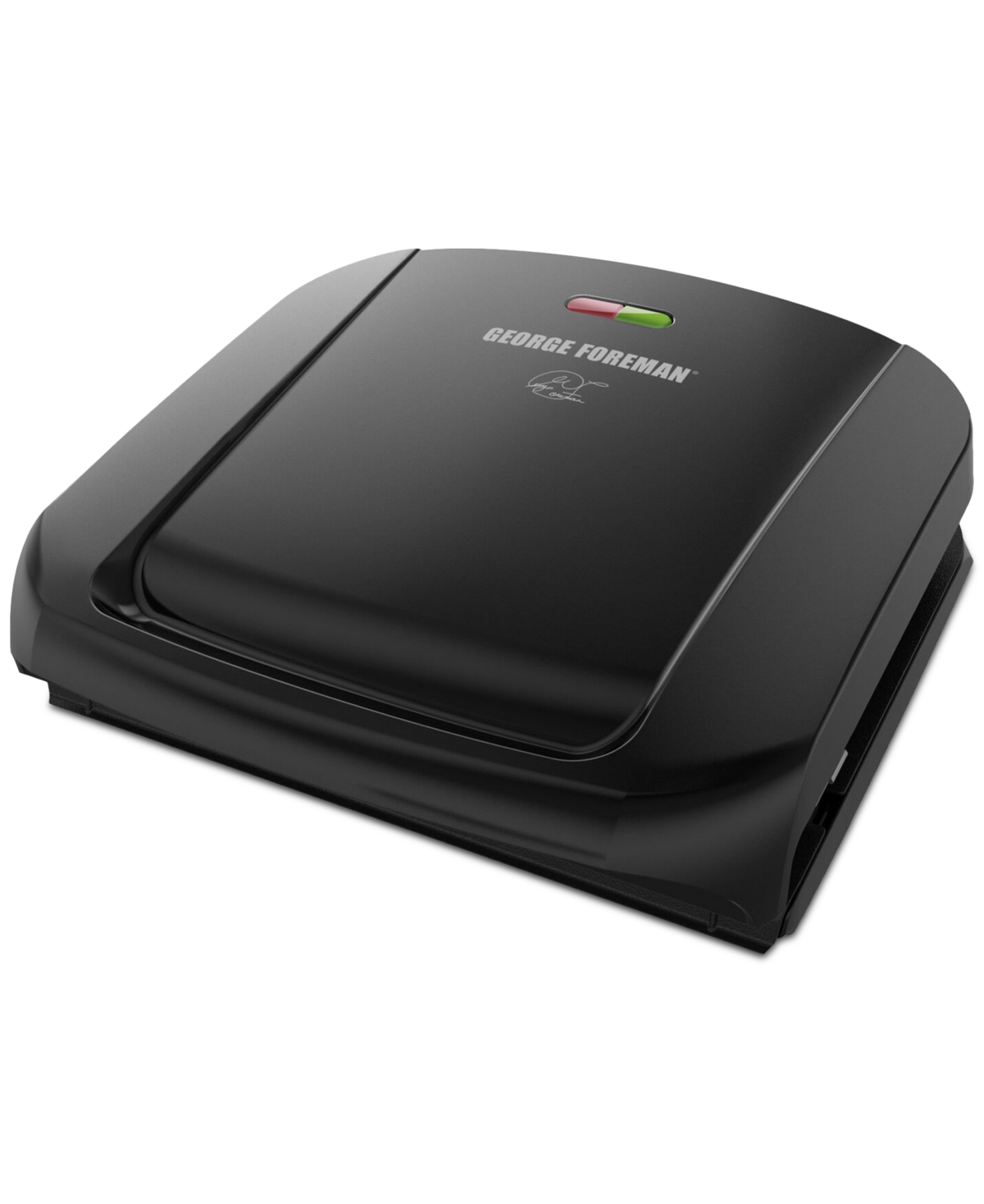 George Foreman 4-serving Electric Grill & Panini Press In Black