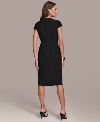 Donna Karan New York Donna Karan Women's Cap-Sleeve Double-Breasted Blazer Dress