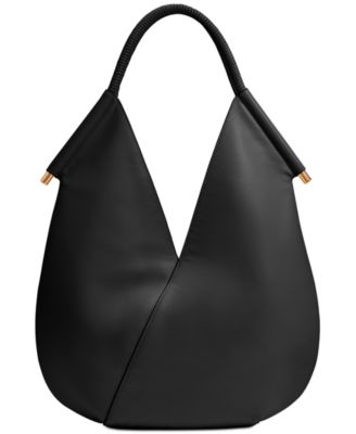 Baldwin Large Shoulder with Leather Wrapped Rounded Handle