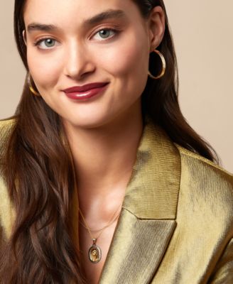 Rounded Box Link 22" Chain Necklace (2mm) in Sterling Silver or 18k Gold-Plated Over Sterling Silver