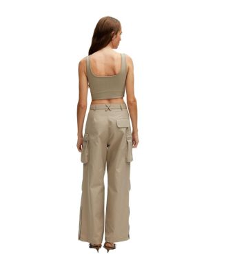 Women's Ribbed Crop Top