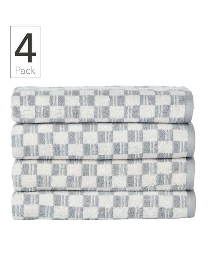 Nate Home by Nate Berkus Cotton Jacquard Bath Towels Set of 4 Macy's
