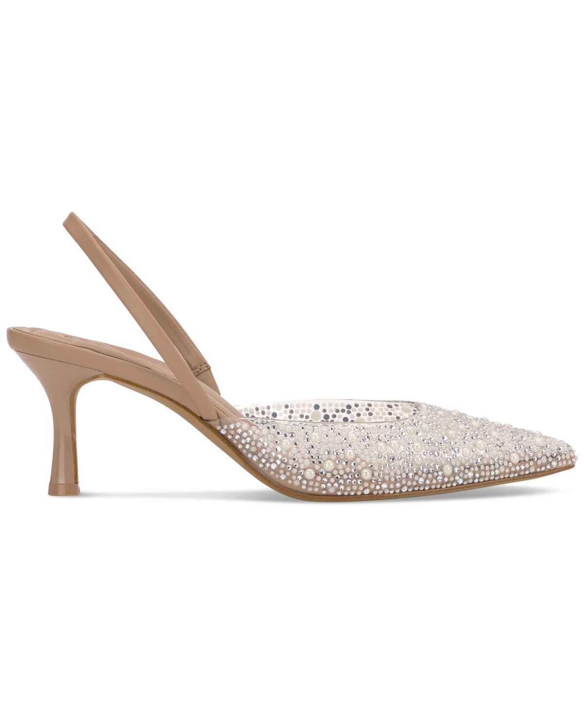 Shop Inc International Concepts Women's Geosepa Halter Pumps, Created For Macy's In Pearl,bling
