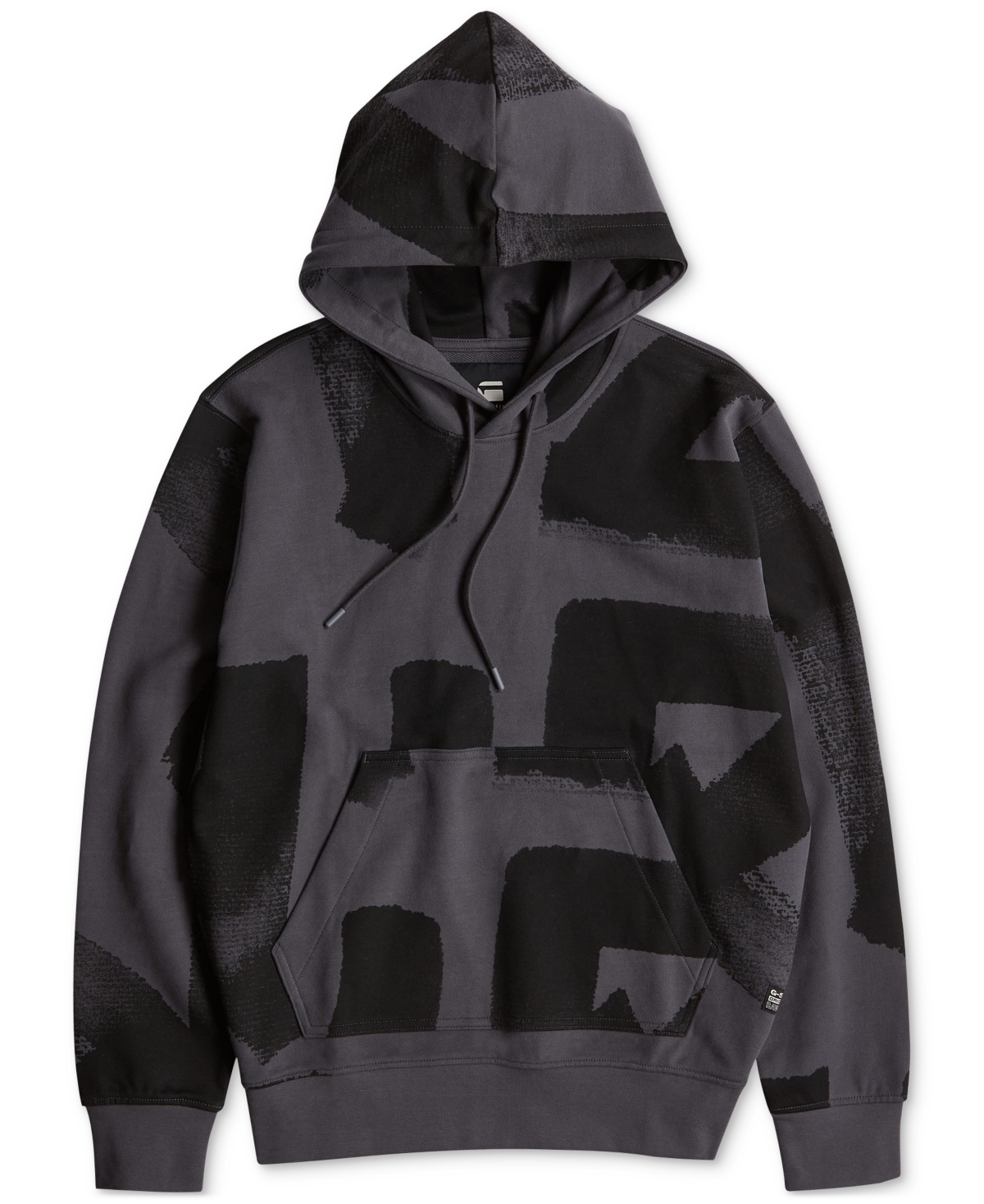 Shop G-star Raw Men's Oversized Logo Hoodie, Created For Macy's In Multicolor