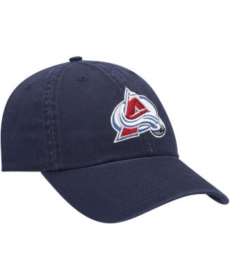 Men's Navy Colorado Avalanche Team Clean Up Adjustable Hat