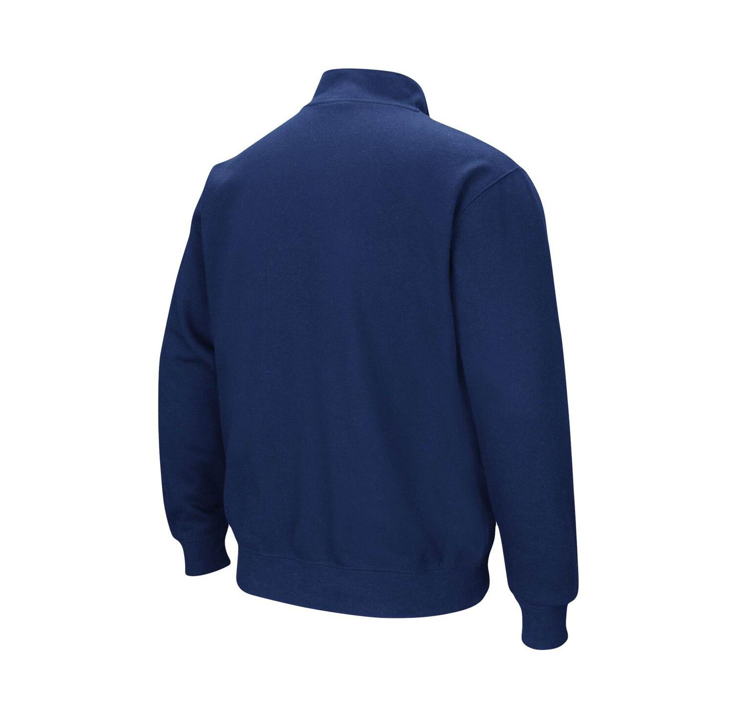 Men's Navy Dayton Flyers Tortugas Logo Quarter-Zip Jacket
