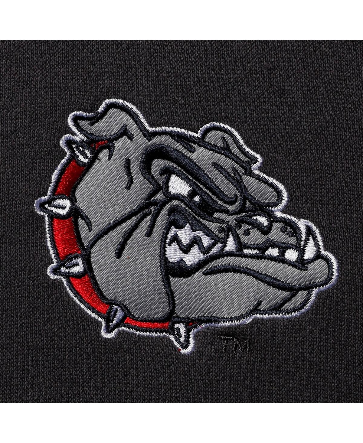 Shop Colosseum Men's  Charcoal Gonzaga Bulldogs Tortugas Logo Quarter-zip Jacket