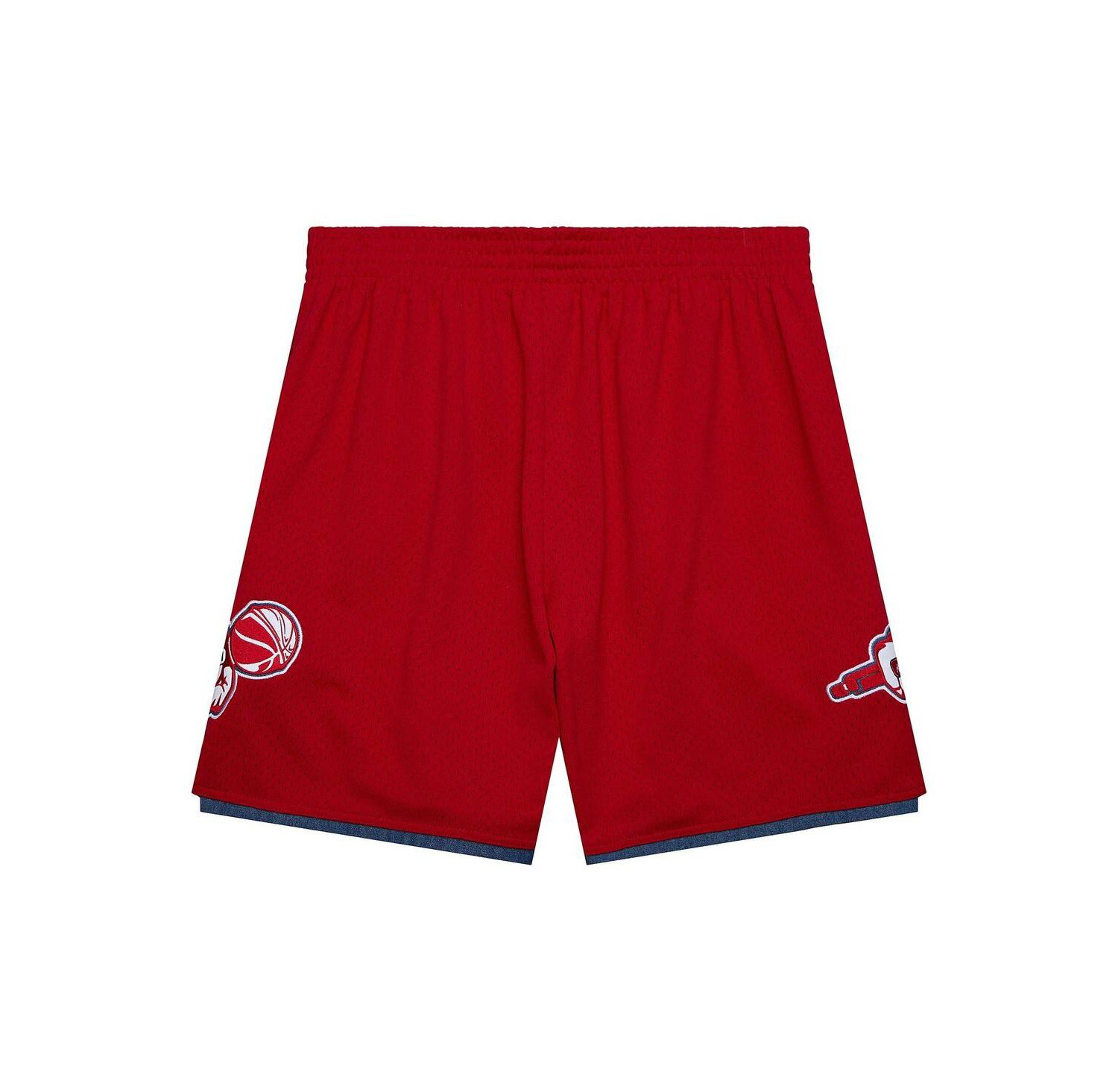 Men's Red AND1 Mixtape Mesh Shorts