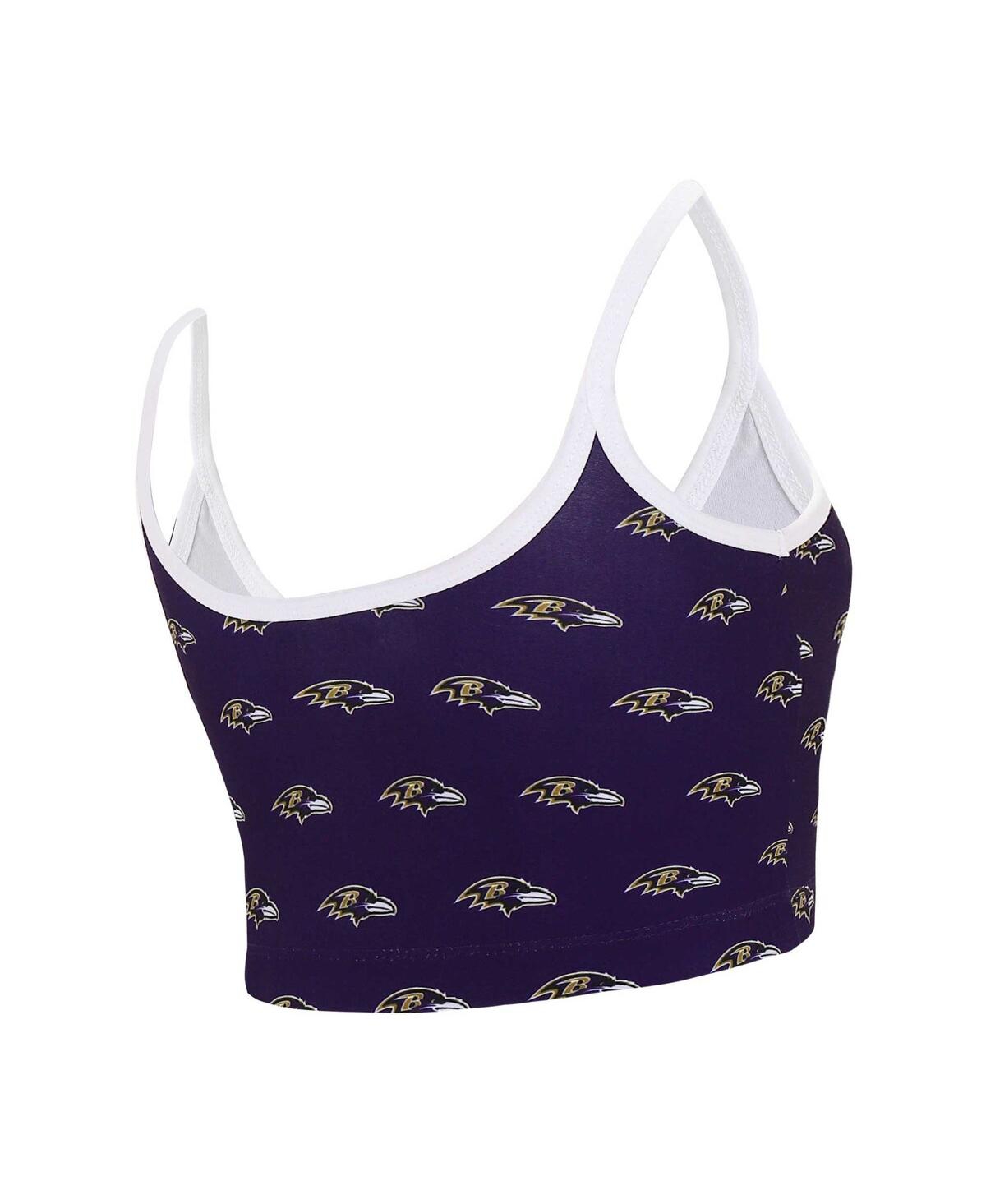 Shop Concepts Sport Women's  Purple Baltimore Ravens Gauge Lounge Bralette
