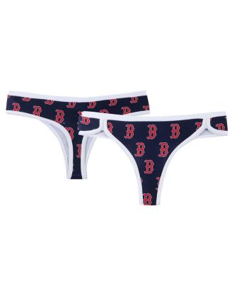 Women's Concepts Sport Navy Boston Red Sox Allover Print Knit Thong Set -  Macy's