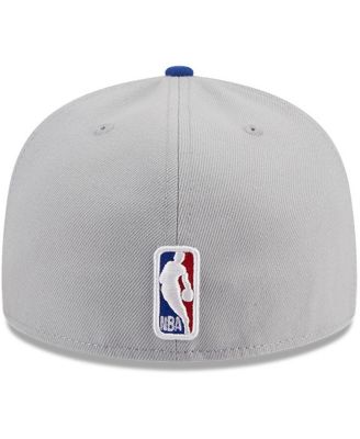 Men's Gray, Royal LA Clippers Tip-Off Two-Tone 59FIFTY Fitted Hat