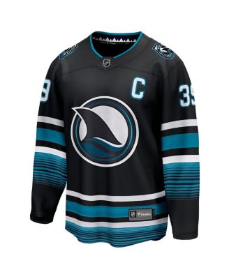 Men's Logan Couture Black San Jose Sharks Alternate Premier Breakaway Player Jersey