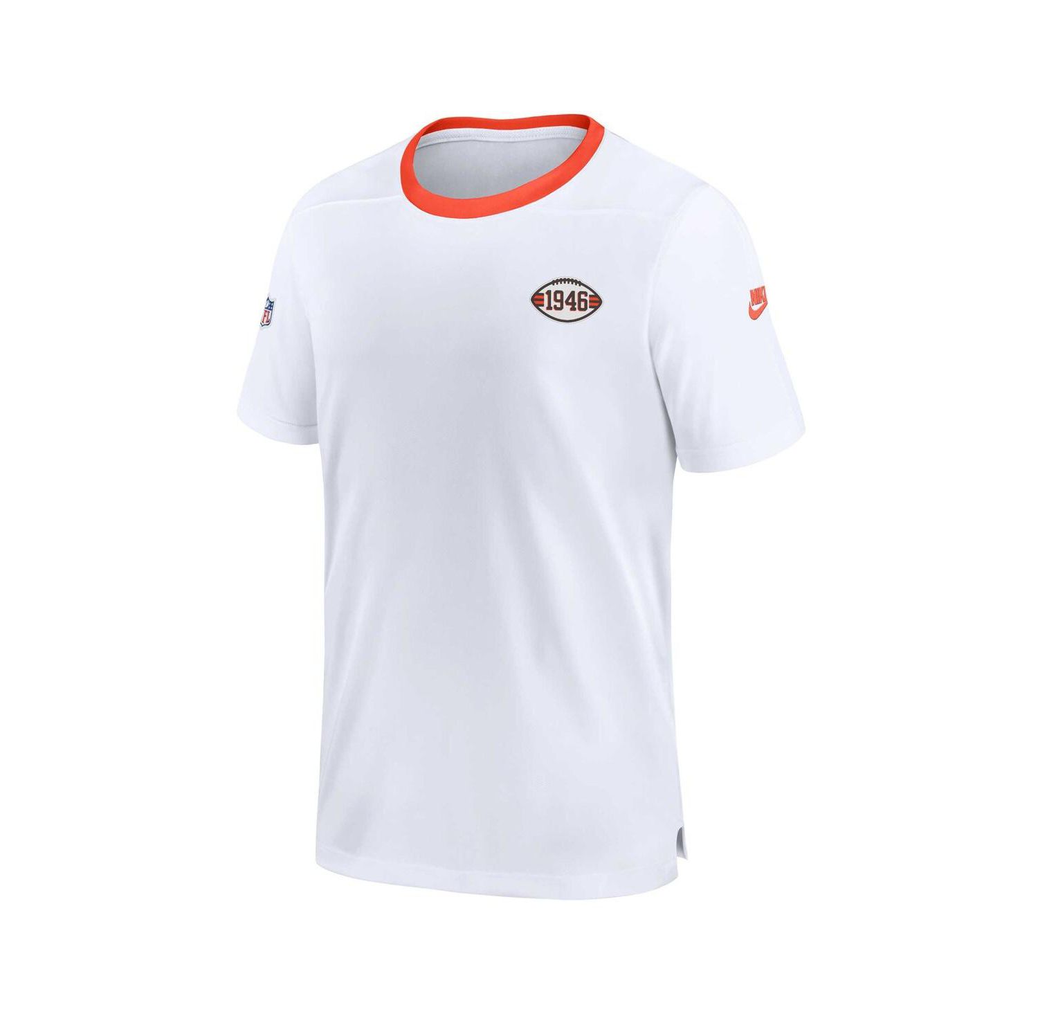 Men's White Cleveland Browns Sideline Coaches Alternate Performance T-shirt