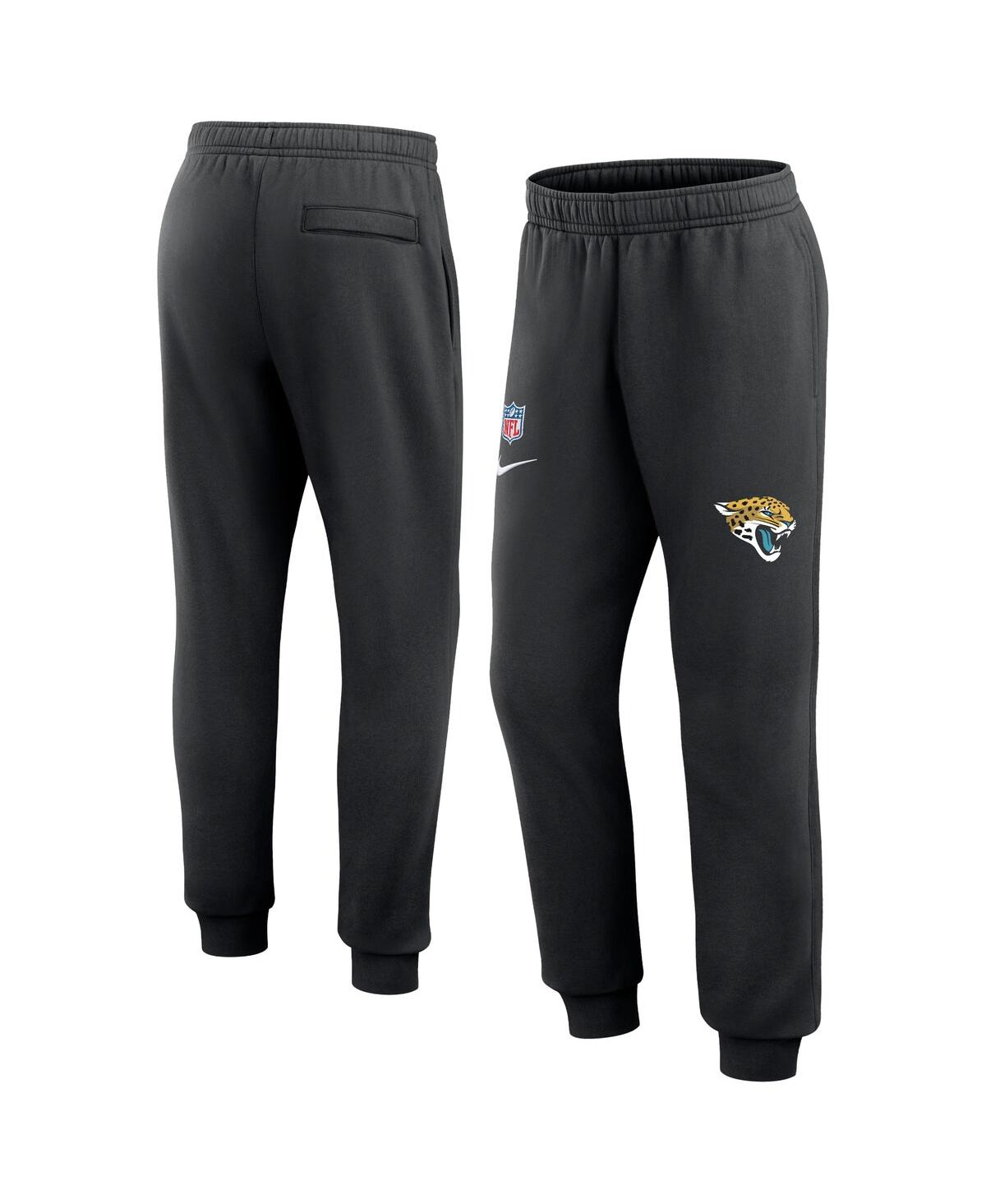 Shop Nike Men's  Black Jacksonville Jaguars 2023 Sideline Club Jogger Pants