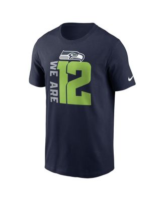 Men's College Navy Seattle Seahawks Local Essential T-shirt