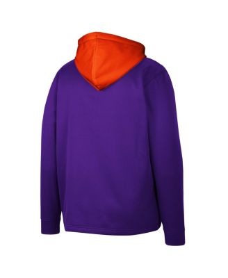 Men's Clemson Tigers Luge 3.0 Quarter-Zip Hoodie