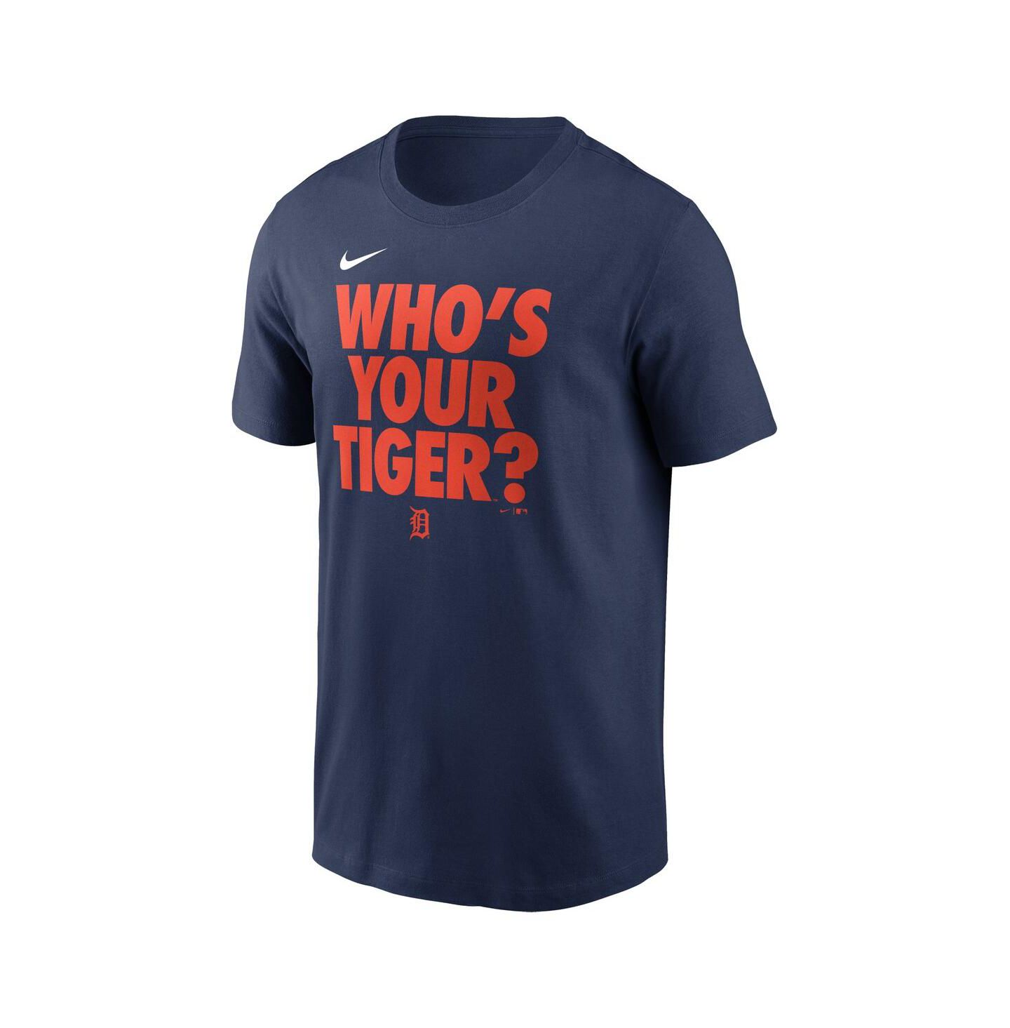 Мужская футболка Nike Navy Detroit Tigers Rally Rule — фото 2