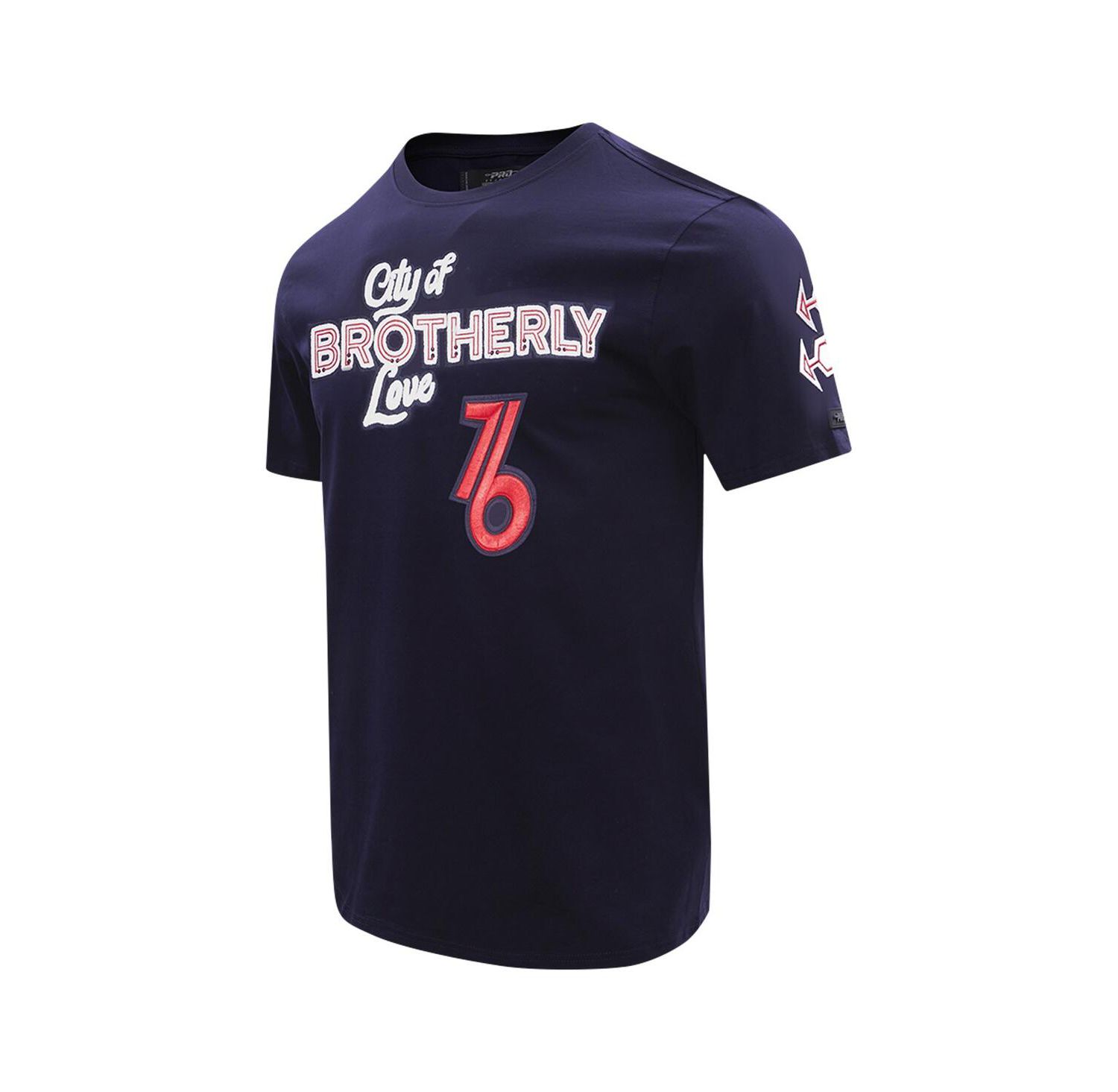 Men's Navy Philadelphia 76ers 2023 City Edition T-shirt