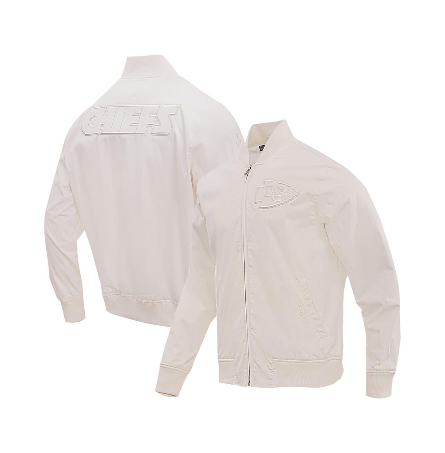 Мужская куртка Pro Standard Cream Kansas City Chiefs Neutral Full-Zip — фото 1