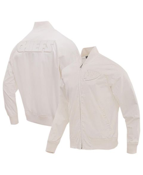 Мужская куртка Pro Standard Cream Kansas City Chiefs Neutral Full-Zip