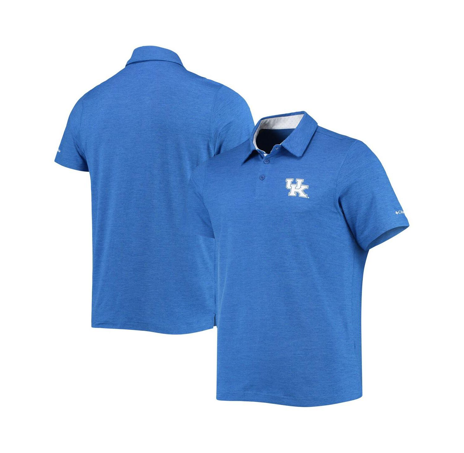 Men's Royal Kentucky Wildcats Tech Trail Omni-Shade Polo Shirt