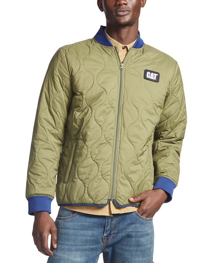 Caterpillar Men s Quilted Bomber Jacket Macy s