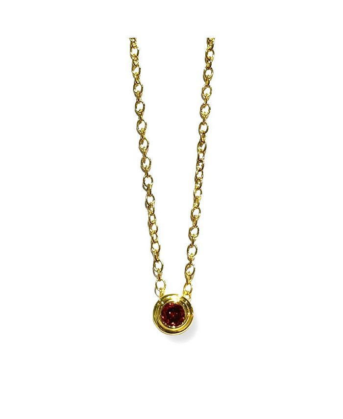 Macys sales birthstone necklace