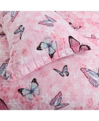 Kids Girls Quilt Set Bedspread Coverlet Set A77 - Twin