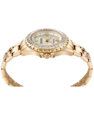 Women's Heaven Gold Ion Plated Stainless Steel Bracelet Watch 38mm