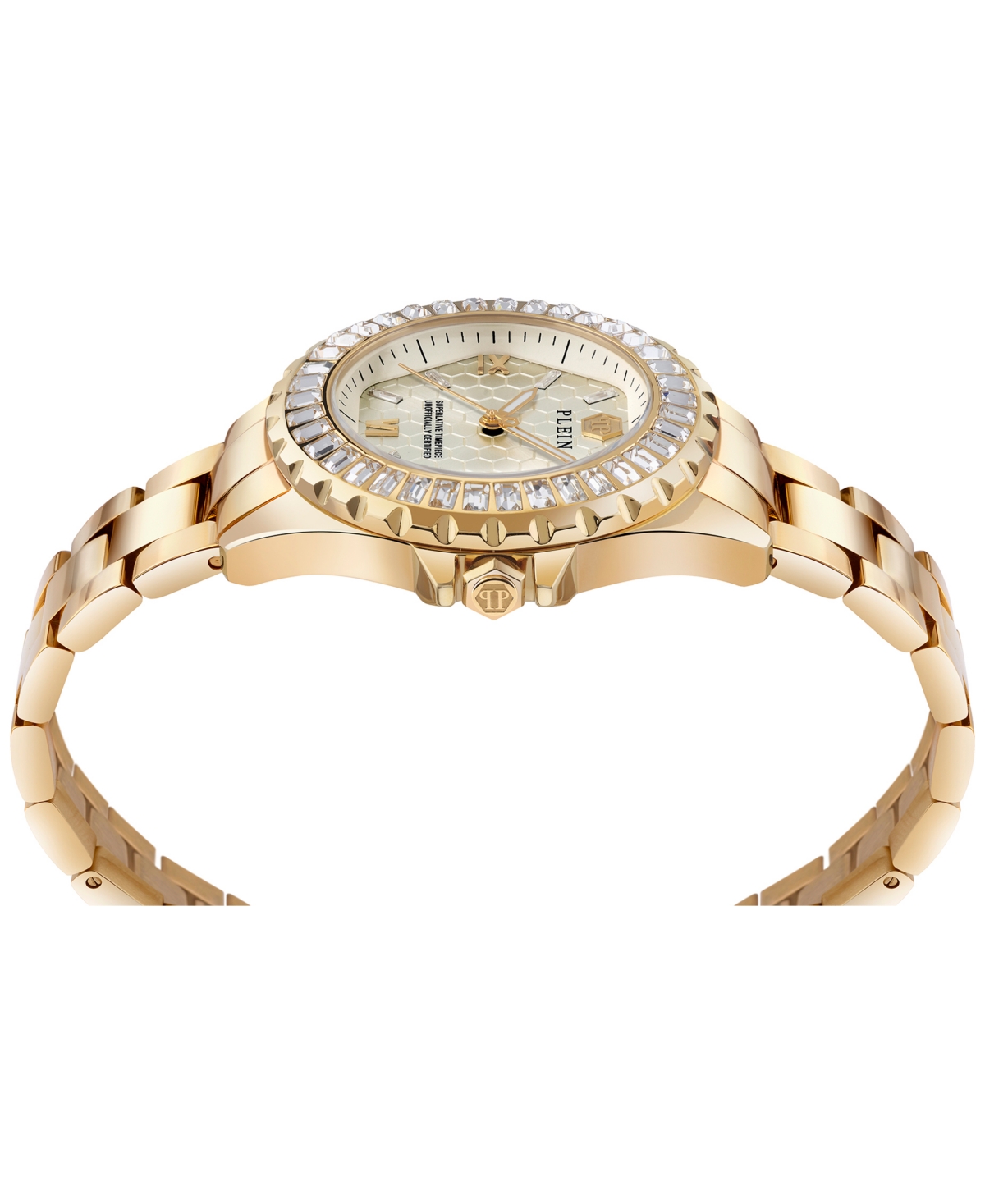 Philipp Plein Women's Heaven Gold Ion Plated Stainless Steel Bracelet Watch 38mm