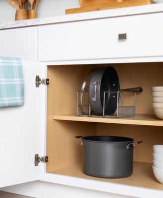 3-Slot Kitchen Pot, Pan Cookie Sheet Organizer