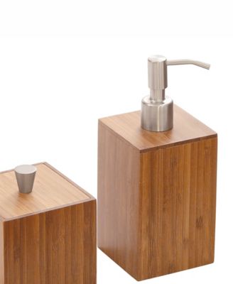 5-Piece Bamboo Bath and Vanity Set