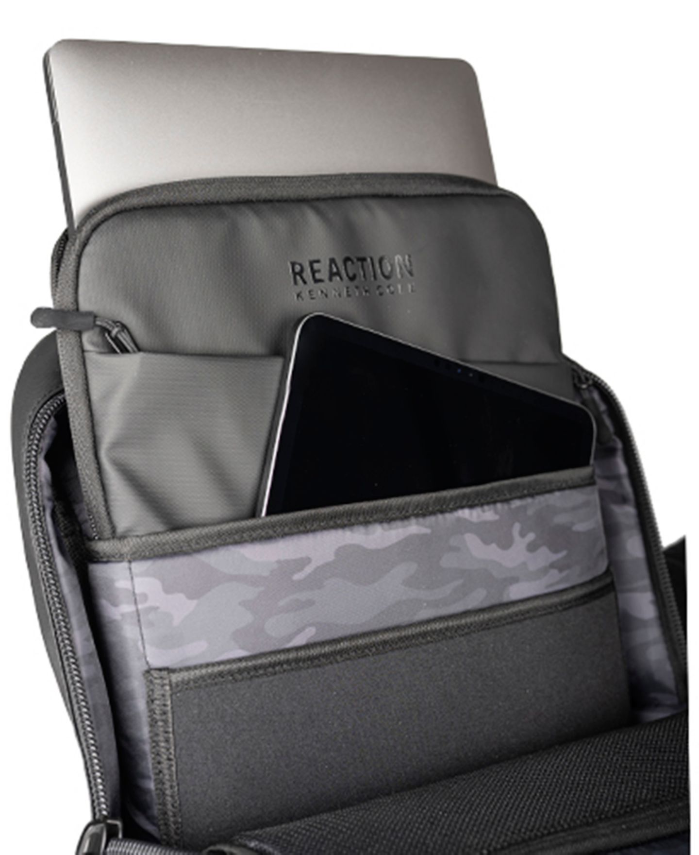 Рюкзак Kenneth Cole Reaction Ryder 17" Laptop with Removable Laptop Sleeve, цвет: Чёрный — фото 4
