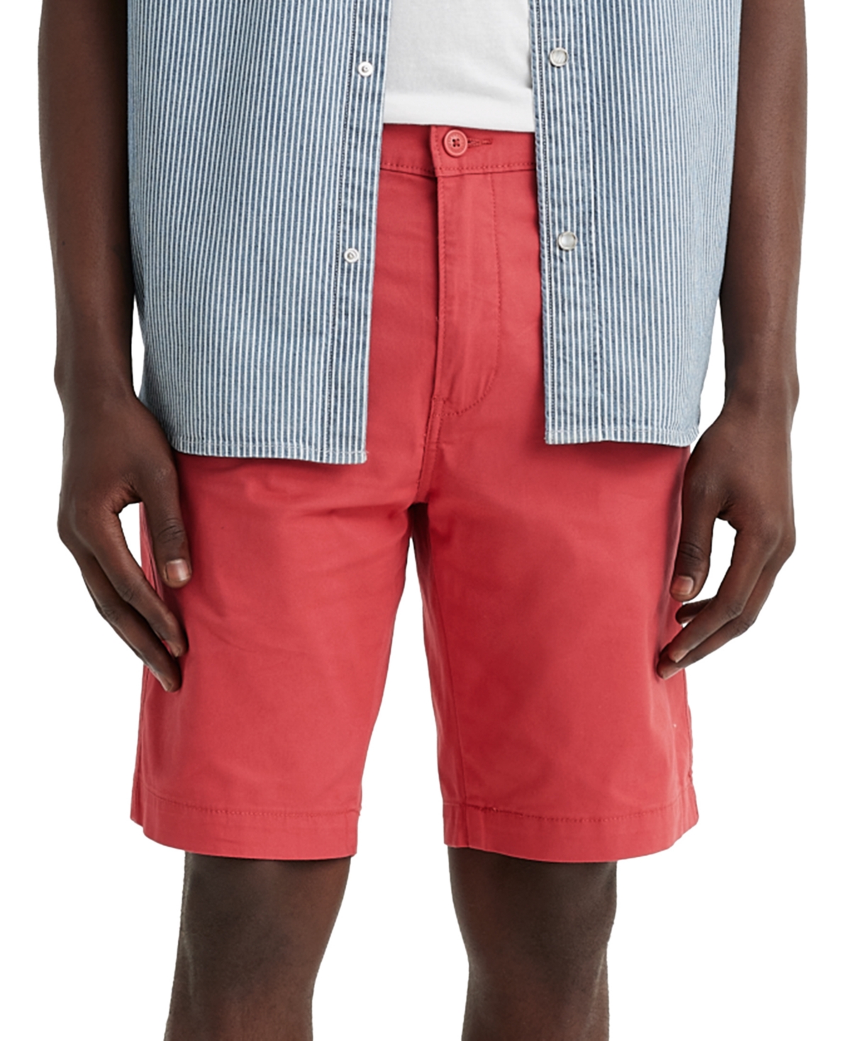 Shop Levi's Men's Xx Chino 9" Shorts In Garnet Ros