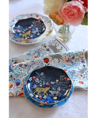 Night Amazon Rainforest Fine Bone China Side Plate