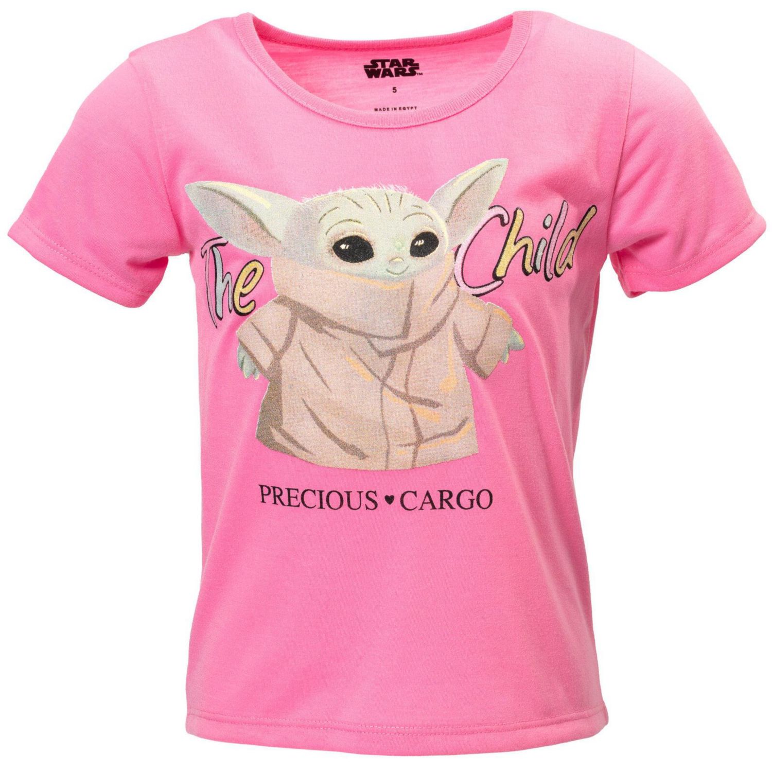 Star Wars Little Girls Grogu 5-16 2-Piece T-Shirt and Shorts Set
