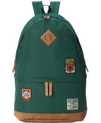 Polo Ralph Lauren - Men's Ranger Suede-Trim Backpack
