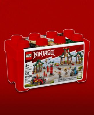 LEGO® Ninjago Creative Ninja Brick Box 71787 Toy Building Set with Kai, Nya, Master Wu, Apprentices and Bone Hunter Minifigures
