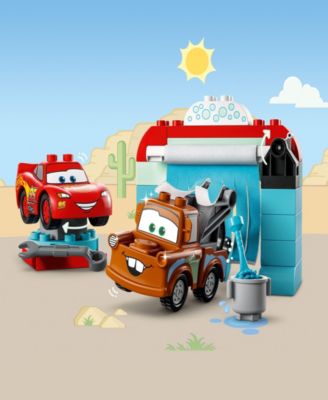 LEGO® Duplo Disney & Pixar's Cars 10996 Lightning McQueen & Mater's Car Wash Fun Toy Building Set