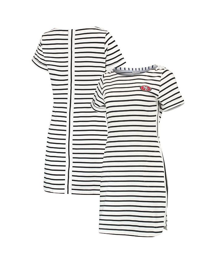 A New Day Women's Striped Knit Midi Dress, XL - Black & White (1 each) Delivery or Pickup Near Me