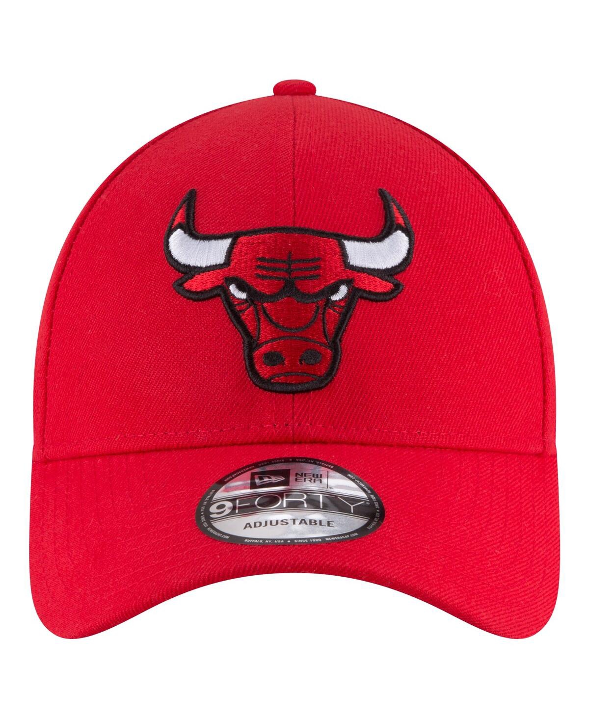 Men's New EraChicago Bulls The League 9FORTY Adjustable Hat - Red