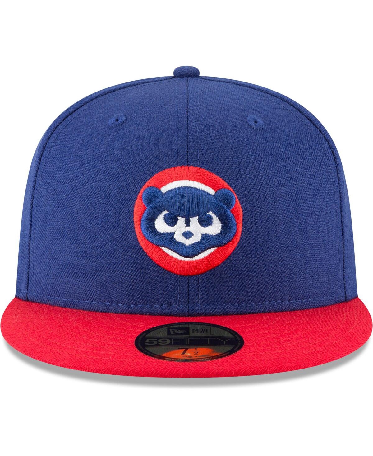 Men's New EraChicago Cubs Cooperstown Collection Wool 59FIFTY Fitted Hat - Royal